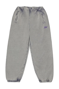 Diesel Kids Logo Embroidered Elastic Waist Pants