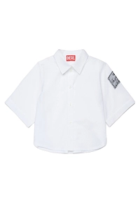 Diesel Kids Logo Patch Short-Sleeved Shirt