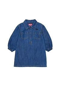 Diesel Kids Delbib Denim Shirt Dress