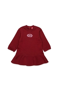 Diesel Kids Dfumb Logo Sweatshirt Dress