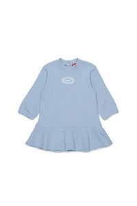 Diesel Kids Dfumb Logo Sweatshirt Dress