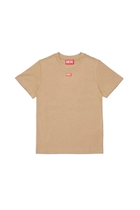 Diesel Kids Logo Printed Crewneck T-Shirt