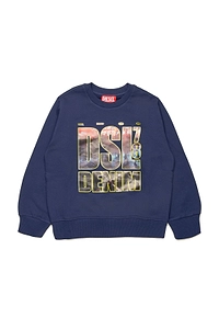 Diesel Kids Dsl78 Logo-Printed Crewneck Sweatshirt