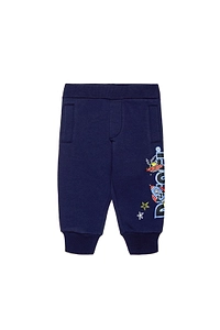 Diesel Kids Graphic Printed Fleece Jogger Trousers