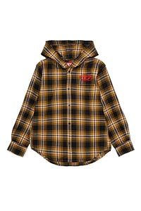 Diesel Kids Hooded Check Shirt