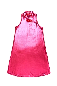 Diesel Kids Metallic Finish Sleeveless Dress