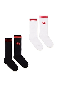 Diesel Kids Pack Of Two Oval-D Jacquard Socks
