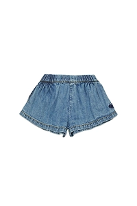 Diesel Kids Oval-D Logo Denim Shorts