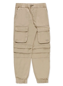 Diesel Kids Oval-D Logo Embroidered Cargo Pants