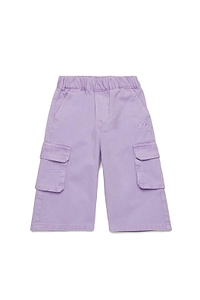 Diesel Kids Oval-D Logo Embroidered Cargo Pants