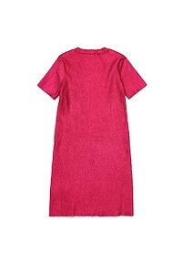 Diesel Kids Oval-D Logo Embroidered Knit Dress