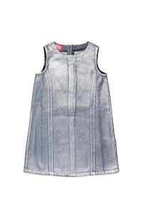Diesel Kids Oval-D Logo Sleeveless Dress
