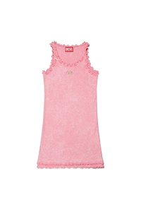 Diesel Kids Oval-D Logo Tank Dress
