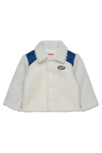 Diesel Kids Oval-D Patch Teddy Jacket