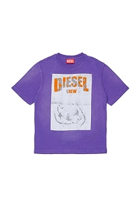 Diesel Kids Tbers Over Crewneck T-Shirt