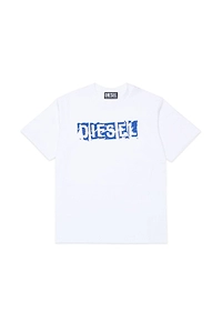 Diesel Kids Tilaneop Logo Print T-Shirt