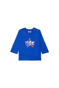 Diesel Kids Tilelob Logo Long-Sleeve T-Shirt