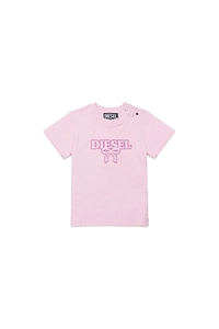 Diesel Kids Tipolob Logo Print T-Shirt