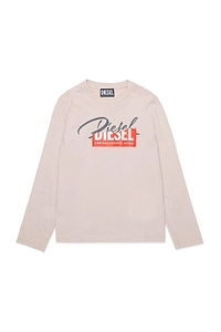 Diesel Kids Tirlitn Logo Long Sleeve T-Shirt