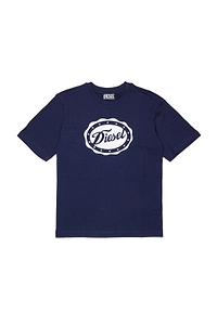 Diesel Kids Tiverop Logo Print T-Shirt