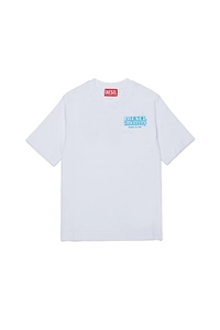 Diesel Kids Tlodim Logo Print T-Shirt