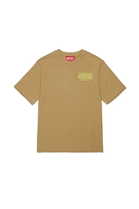 Diesel Kids Tlodim Logo Print T-Shirt