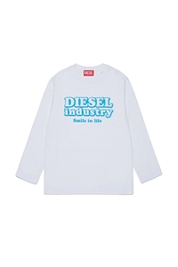 Diesel Kids Tlodimls Logo Long Sleeve T-Shirt
