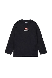 Diesel Kids Toggio Logo Long Sleeve T-Shirt