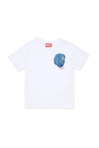 Diesel Kids Troset Appliqué T-Shirt