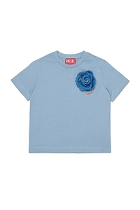 Diesel Kids Troset Floral Appliqué T-Shirt
