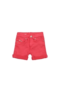 Diesel Kids Turn-Up Brim Denim Shorts