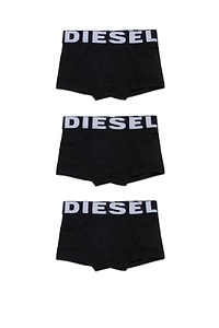 Diesel Kids Umbx Uparry Logo Waist Three Pack Of Boxers