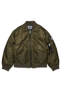 Diesel Kids Zip-Up Bomber Jacket