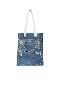 Wrisy Denim Tote Bag