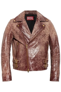Diesel L Eon Cjcm Biker Leather Jacket