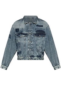 Diesel D-Denver-S2 Buttoned Denim Jacket