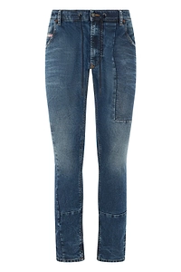 Diesel Panelled Skinny Jeans