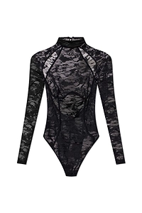 Diesel Lace Open Back Bodysuit