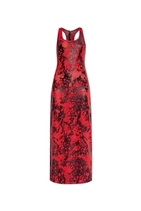 Diesel X Savage X Fenty Metallic Effect Maxi Dress