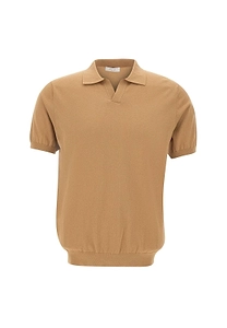 Diktat Buttonless Collar Polo Shirt