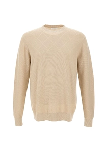 Diktat Diamond Knit Crew Neck Sweater