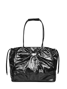 Diesel Ruched Logo Tote Bag