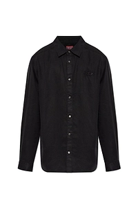 Diesel S-Simply-Wrd Logo Embroidered Shirt