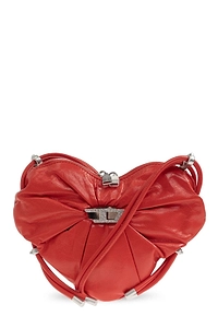 Diesel Scrunch-D Heart Shoulder Bag