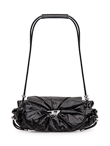 Diesel Scruch-D Ruched Detail Shoulder Bag