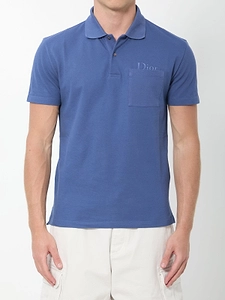 Dior Homme Logo Embroidered Short-Sleeved Polo Shirt