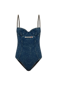 Diesel Tilda-Dnm Denim Bodysuit