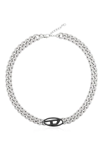 Diesel Two-Tone Stainless Steel Chain Necklace