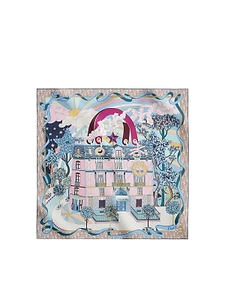 Dior Illustrated Square Scarf