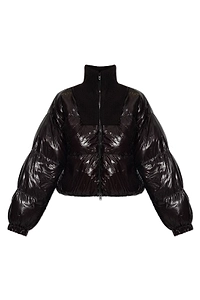 Diesel W Arrior Cropped Puffer Down Jacket